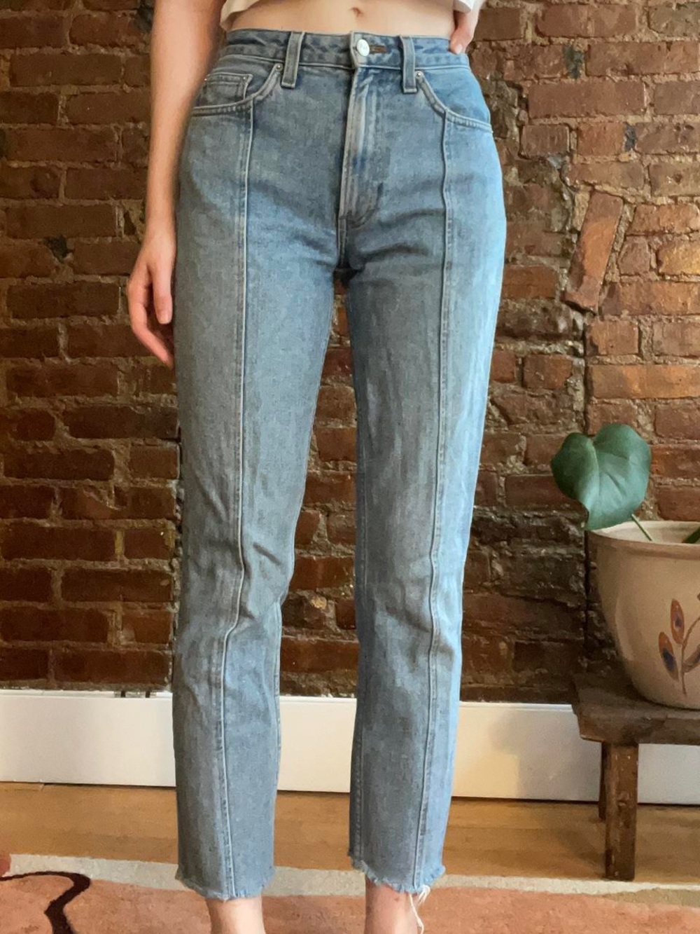 REFORMATION | 27 High-Rise Light Blue Women’s Jeans